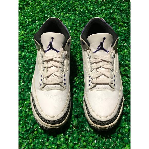 Air Jordan Retro 3 Dark Iris Size 12 with Box CT8532-105 - Picture 3 of 11